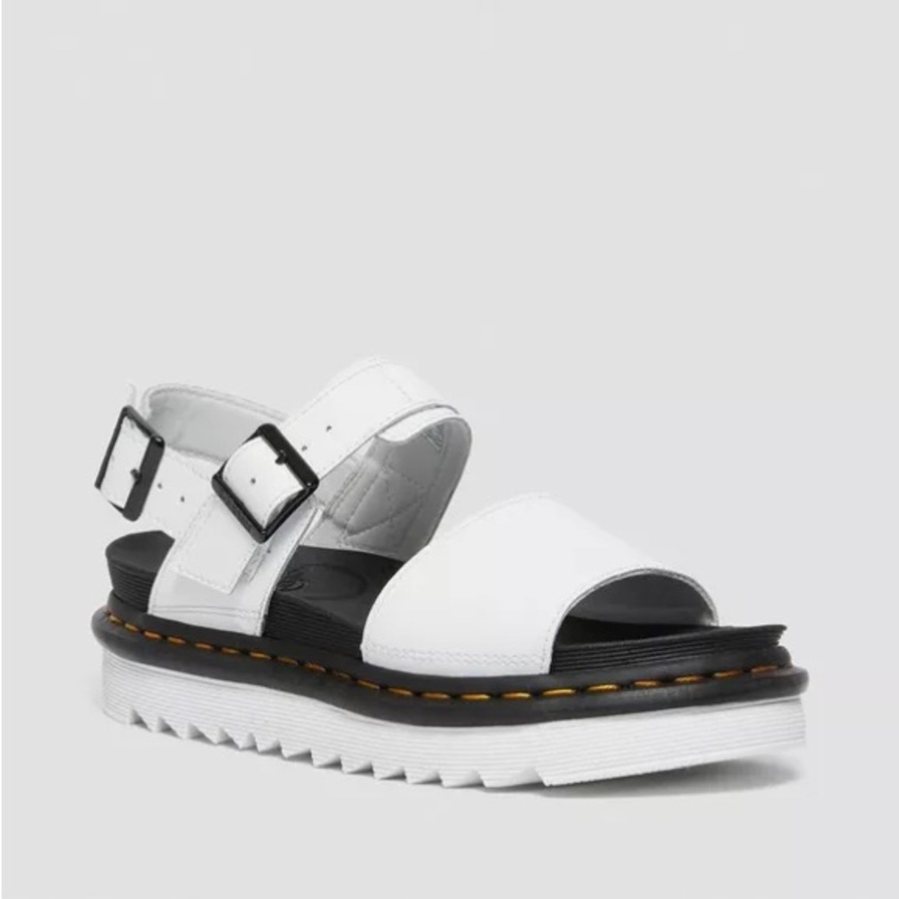 Dr. Martens Voss Leather strap sandals - Hydro White